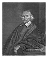 retrato do robert Junio, Henrique rokesz. furgão dia, depois de cornelis vischer ii, 1654 foto
