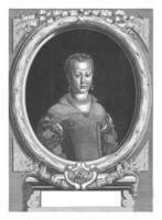 retrato do maria de médicos, Adriano Haelwegh, c. 1647 - c. 1696 foto