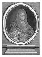 retrato do James francis Eduardo, Principe do País de Gales, louise Madalena horteméis, depois de sm brit, 1696 - 1767 foto