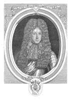 retrato do marco ottoboni, jacques loiro, depois de antonio lésbica, 1665 - 1698 foto