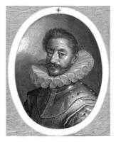 retrato do Zacarias geizkofler, Dominicus custos, depois de Hans von Aquisgrano, 1600 - 1604 foto