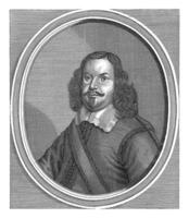 retrato do Ferdinand sigismundo kurtz von Senftenau, cornelis Meyssens, depois de Jacob muitoenvliet, 1670 foto