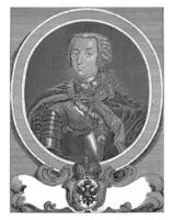 retrato do Charles vii Alberto, romano alemão imperador, georg Paulo ônibus, 1742 - 1756 foto