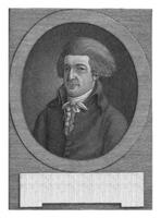 retrato do Adriano furgão solingen, George kockers, 1798 foto