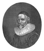 retrato do a advogado João furgão cova sande, Salomão poupança, depois de Wybrand de geest eu, 1638 - 1665 foto