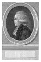 retrato do Stephanus johannes furgão geuns, versão b, reinier vinkeles eu, 1786 - 1809 foto