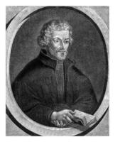 retrato do Felipe melanchton, pieter schenk eu, 1670 - 1713 foto