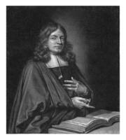 retrato do Adriano Wesel, Jacob cara, 1685 - 1724 foto