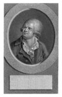 retrato do georges jacques Danton, lambertus antônio claessens, c. 1792 - c. 1808 foto