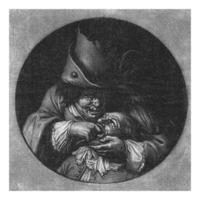 a sentindo-me dentista, Jacob cara, 1670 - 1709 foto