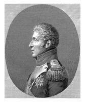 retrato do rei Charles x do França, Pierre audouin, depois de Bourdon, 1818 foto