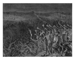 batalha contra a midianitas, Gilliam furgão der Gowen, depois de gerard eita eu, 1728 foto