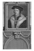 retrato do Thomas Howard, conde do Norfolk, pieter furgão arma, depois de Adriano furgão der bem, c. 1669 - 1731 foto