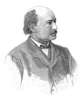 retrato do johann Philip furgão der Kellen, johannes Arnoldus boland, c. 1850 - c. 1920 foto