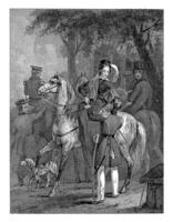 a togtje depois de ter ledesteyn, punhal Jurriaan vagabundo, depois de reinier Craeyvanger, 1838 foto