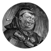 fumar franciscano, Jacob cara, depois de cornelis Duart, 1693 - 1700 foto