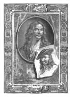 retratos do jan Henrique cangurus e Jurjaan furgão faixa, Jacob horabraken, 1729 foto