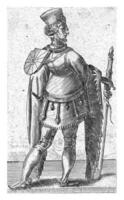 retrato do robrecht Eu de fritas, contagem do Flandres, Adriano matemática, 1620 foto