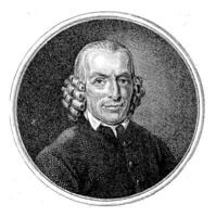retrato do Willem Antony furgão vloten, reinier vinkeles eu, 1789 foto