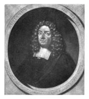 retrato do Adriano Wesel, pieter schenk eu, 1690 foto