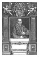 retrato do Jacob fugger, bispo do constância, Dominicus custos, depois de lucas Kilian, 1605 foto