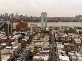 aéreo Williamsburg - Novo Iorque cidade foto