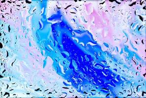 cheio hd abstrato colorida fundo, abstrato papel de parede com água gotas, 4k colorida fundo, gotas do água foto