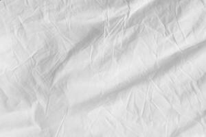 enrugado branco tecido textura foto