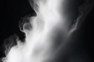 ai gerado névoa e névoa efeito foto