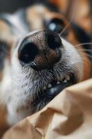 ai gerado patas e bigodes país das maravilhas seu animal loja refúgio foto