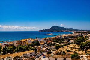 mar Visão a partir de a ponto de vista dentro Altea foto