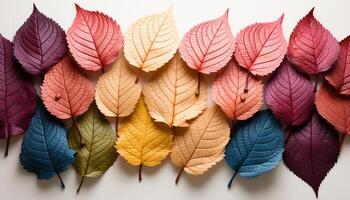 ai gerado vibrante outono cores crio uma lindo natureza papel de parede pano de fundo gerado de ai foto
