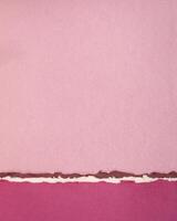 abstrato papel panorama dentro Rosa pastel tons - coleção do feito à mão trapo papéis foto