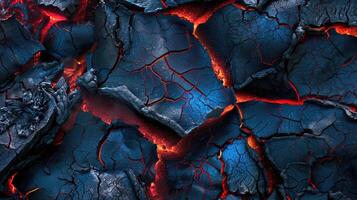 ai gerado extinto lava cria uma hipnotizante abstrato fundo, ai gerado. foto