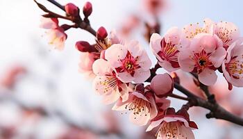ai gerado frescor do primavera flores dentro uma vibrante ramalhete do cores gerado de ai foto