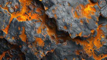 ai gerado extinto lava cria uma hipnotizante abstrato fundo, ai gerado. foto