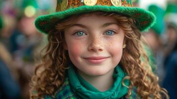 ai gerado st. patrick's dia celebração foto