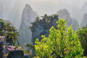 Zhangjiajie montanhas, China foto