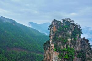 Zhangjiajie montanhas, China foto