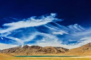 tso carro lago, ladakh, Índia foto