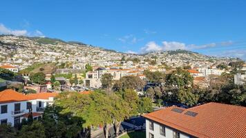 panorama do funchal, Madeira foto