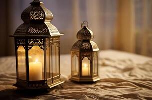 ai gerado islâmico estilo fundo Projeto para Ramadã celebração foto
