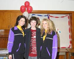 Cristóvão engrenagem lagor meninas celebridade lendo dia a comemorar dr sue' aniversário emerson elementar escola Burbank, ca marcha 2,, 2006 foto