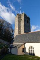 boca de dardo, Devon, Reino Unido - janeiro 15. Visão do st petrox Igreja dentro boca de dardo, Devon em janeiro 15, 2024 foto