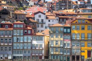 colorida edifícios do porto. Portugal foto