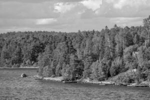 báltico mar perto Estocolmo foto