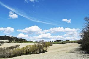 uma paisagem toscana foto