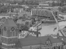 cidade de luebeck no mar báltico foto