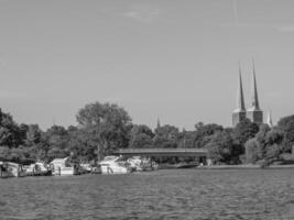 cidade de luebeck no mar báltico foto