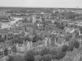 cidade de luebeck no mar báltico foto